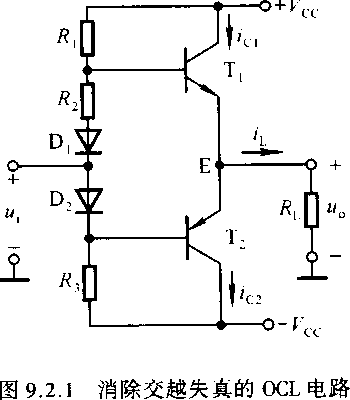 ocl电路是-ocl电路中点电压为什么等于0
