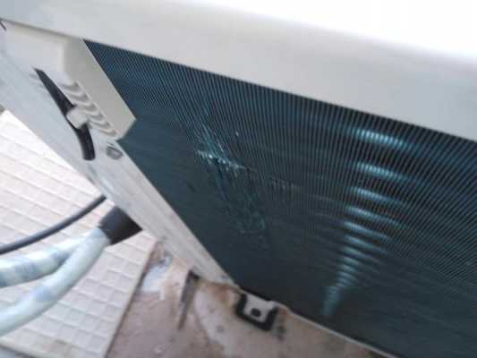 空调安装过程中导致的损坏