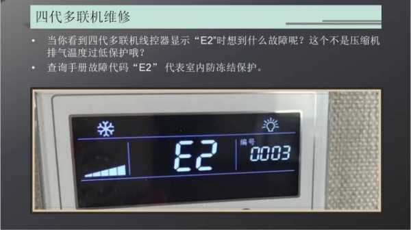 格力空调开启显示e2怎么办_格力空调显示e2什么问题