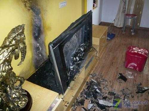 电视机烧的原因与现象